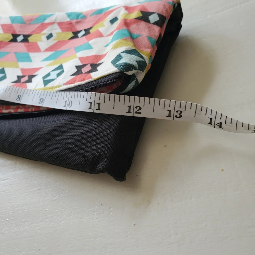 Fold Over Cluth pattern Aztec Western Designer Purse - Picture 3 of 5